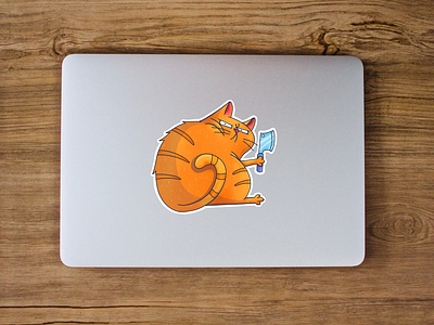 Suspicious Cat By Julia Maystruk On Dribbble