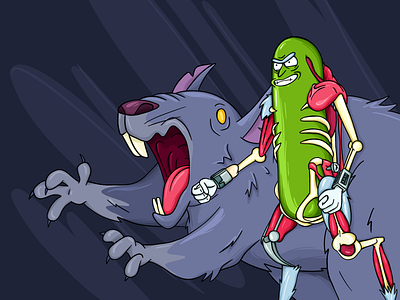 Rick cucumber (fan art)