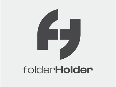 FOLDER HOLDER branding design graphic design logo print vector