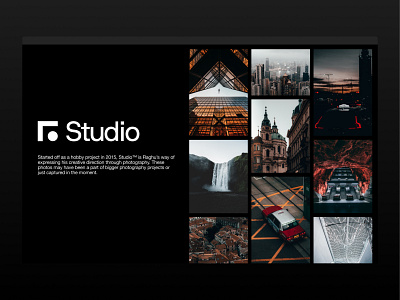 Studio™— A photo journal by Raghu Nayyar black white branding helvetica minimal photography photos portfolio typography ux