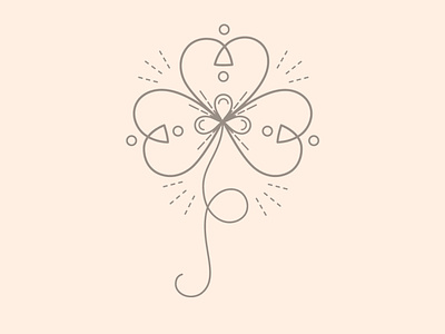 Logo of floral element. Abstract flower icon. branding design icon illustration illustrator logo minimal vector web website