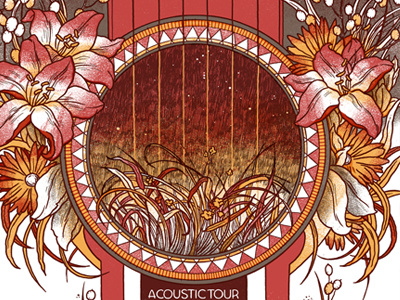 Josh Ritter Acoustic Tour Poster