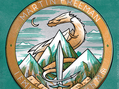 Jameson Best Actor Award Poster - Martin Freeman award drozd empire freeman hobbit jameson luke martin poster print