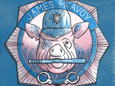 Jameson Best Actor Award Poster - James McAvoy actor award drozd empire james luke mcavoy poster print