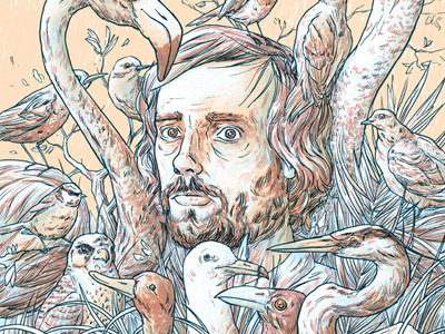David Thomas Broughton Documentary Poster birds broughton david design drozd luke thomas