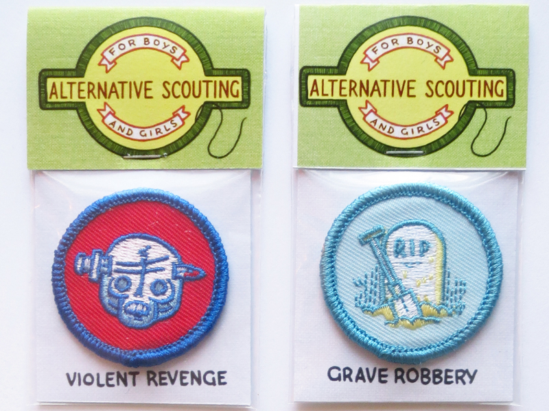 Alternative Scouting Merit Badges Set 1a By Luke Drozd On Dribbble 5691