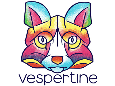 Vespertine Fox branding character design illustration logo mask moth vespertine york
