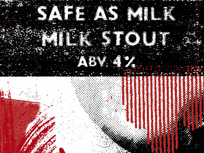 Safe As Milk Festival - Beer Pump Clip 3 as beer brewery clip conwy festival milk pump safe wales
