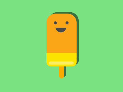 Careful he'll dribbble cream face happy ice lolly summer