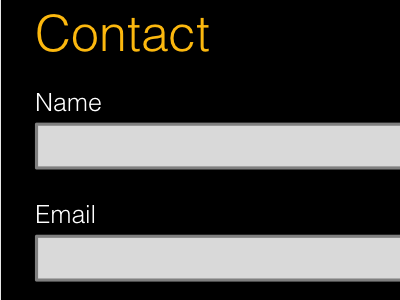 Contact form contact form form