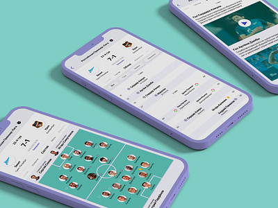 Sport News and Results App app app screen design football neumorphism product design results screen soccer sport app sport news ui ux ux ui зенит спорт футбол