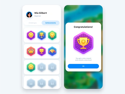 Reward Page android app app design design game art game design games icon design icon set icons illustration ios ios app design mobile mobile design reward reward page ui ux web