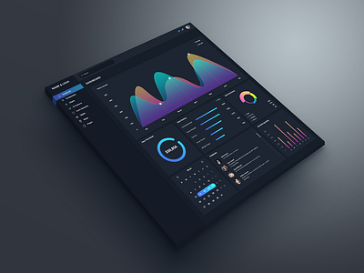 Admin Dashboard analytics chart dashboard data panel ui ux