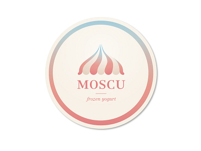 Moscu Graphicdesign Alvarezcarratala2 (frozen yogurt) brand identity logo type.