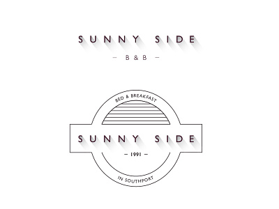 Sunny Side brand design identity logo