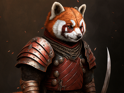 Red Panda Samurai
