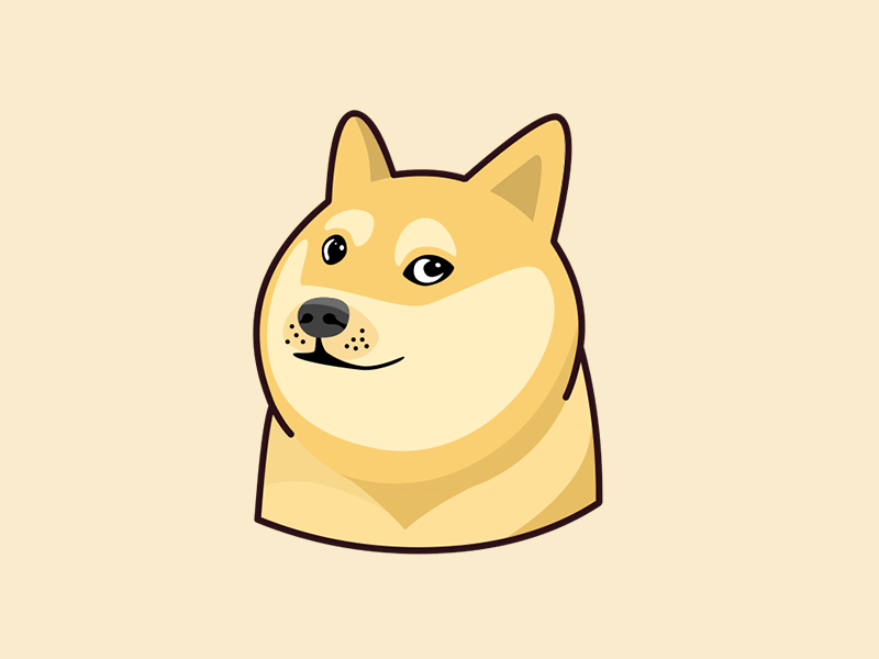 High five! after effects animation character character animation dog doge gif loop