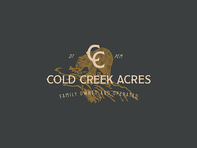 Cold Creek Acres Branding Lockup