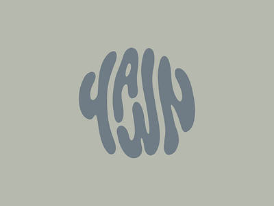 YAWN BRAND IDENTITY branding design identitydesign logo magicmushrooms mushrooms pnw psychedelic typography vector wordmark yawn
