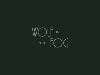 Wolf Logo brand identity branding branding design illustration logo pnw restaurant restaurant branding w logo wolf wolf logo wordmark