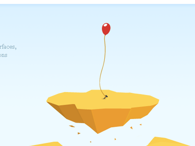 Another Big Idea balloon graphorce illustration redesign web