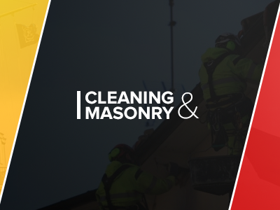 Cleaning & Masonry proxima nova slider typography ui web