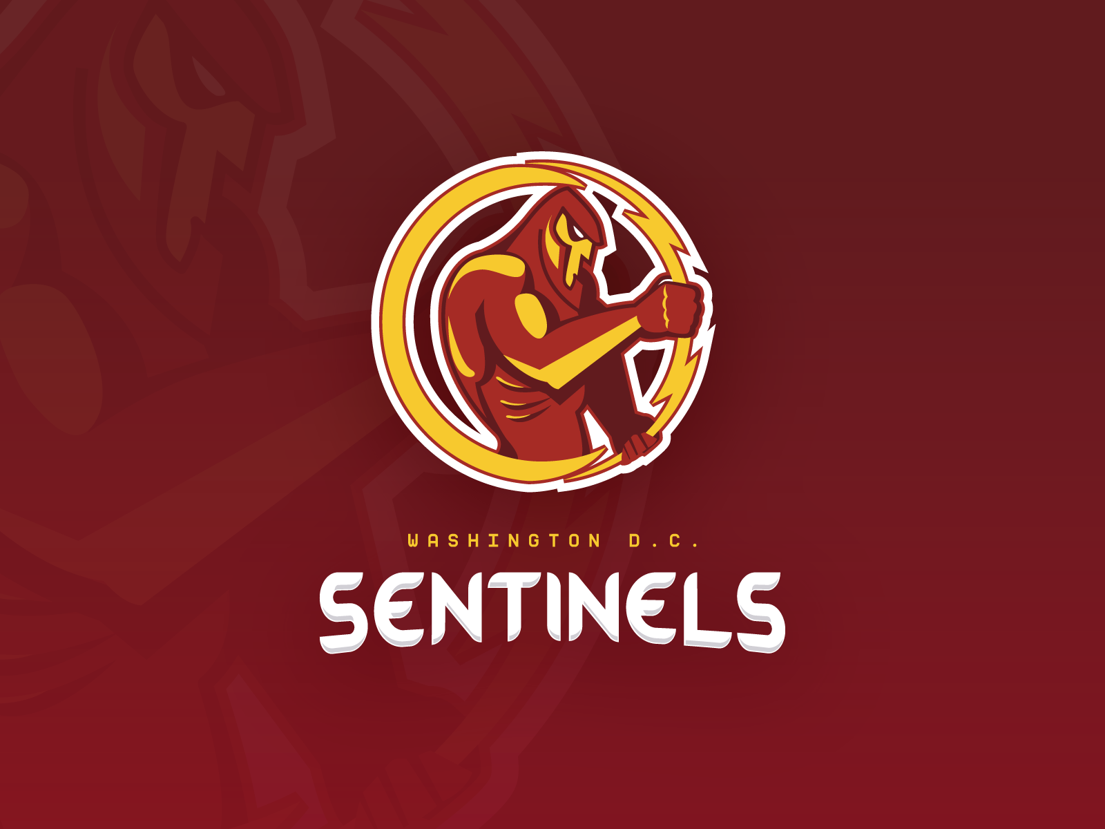 Washington Sentinels NFL Logo Concept by Roman Serebryakov on Dribbble