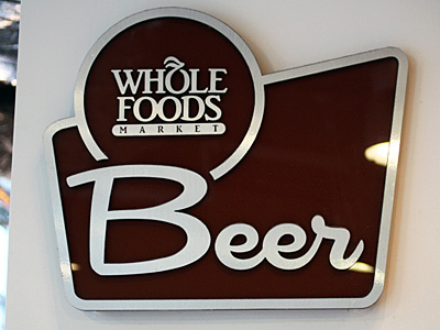 Whole Foods Market Beer Identity branding design environmental design environmental graphics graphics identity