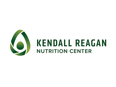 Kendall Reagan Nutrition Center – Logotype avocado health holistic nutrition