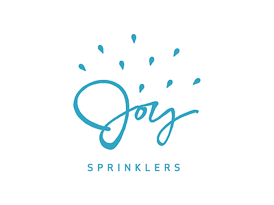 Joy Sprinklers – Logo joy rain raindrops sprinkle