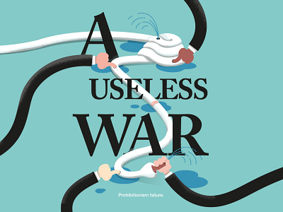 Dribbble Useless War drugs politics poster