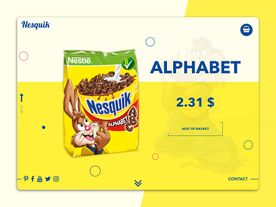 Nesquik app clean dashboard flat interface invite landing page sweet ui web web design website