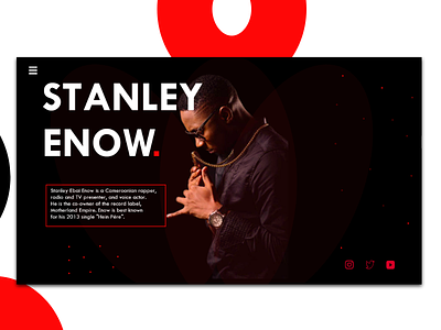 Stanley Enow portfolio cameroon portfolio uidesign uxdesign web design