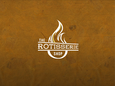 The Rotisserie Shop branding graphic design identity