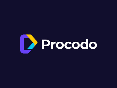 Procodo app logo design brand design brand identity branding design flat design graphic design illustration logo