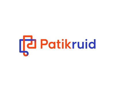 Patikruid app logo design brand design brand identity branding design flat design graphic design illustration logo