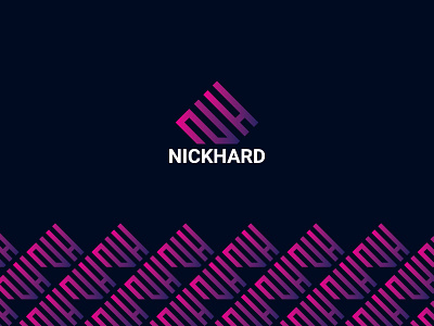 NH Logo Diamond app branding design graphic design illustration logo typography ui ux vector visual