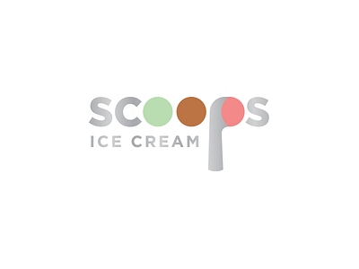 Who Doesn't Want a Few? chocolate design ice cream logo metal mint scoop scoops strawberry