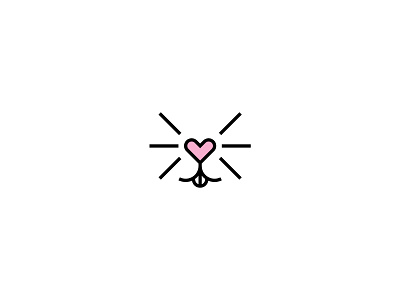 I Thought Bunny's Were Easter? bunny day design heart icon illustration line mono nose simple valentines