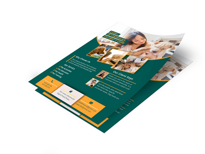 PET Care Flyer Design Template