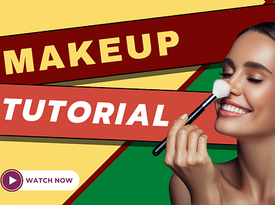 simple thumbnails of makeup tutorials glamour