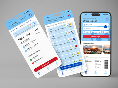 Air Travel app app app design booking brand identity branding business corporate identity design graphic design mobile mobile app travel ui ui design uiux user interface vector