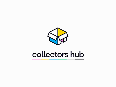 Collectors Hub app blockchain branding crypto dapp design digital art gallery ethereum icon logo web