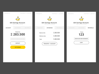 Eth Savings