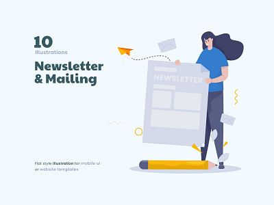 Newsletter Updates Illustration