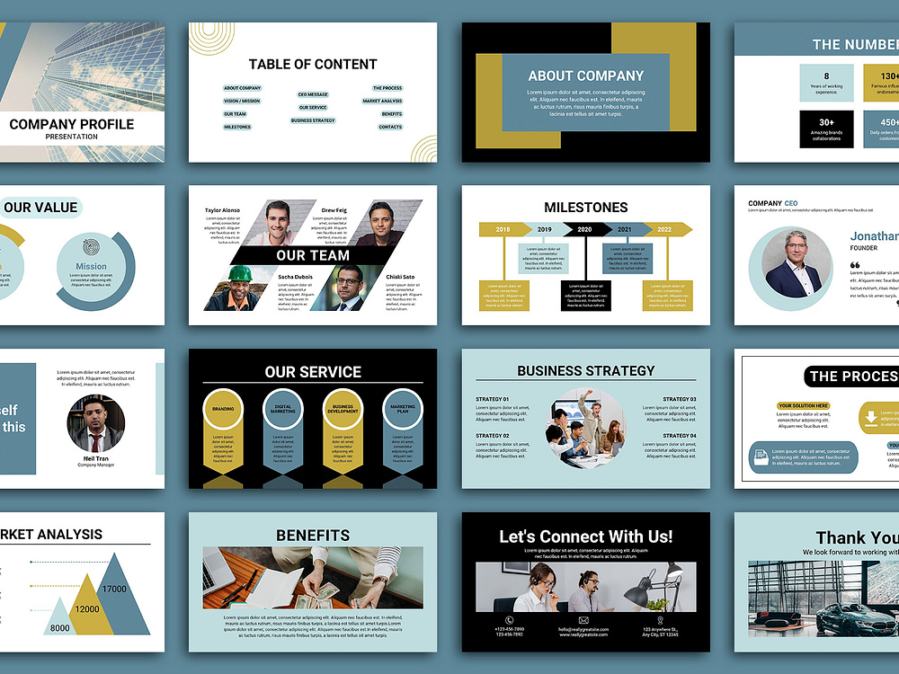 company presentation canva