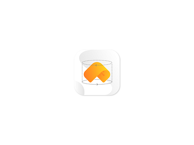 Smart Accounting AR app augmented reality design icon logo simplicity