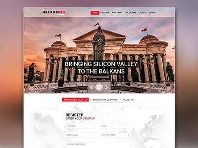 BalkanTek Summit conference summit technology web site