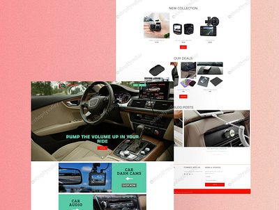 Get Your Ride Ready with Shopify Valley's Car Accessories Store branding design nft shopify store design shopify store design service website design website developing