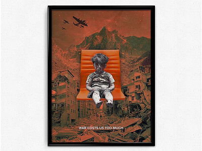 Anti-War Poster Design anti war design poster syria syrian child war